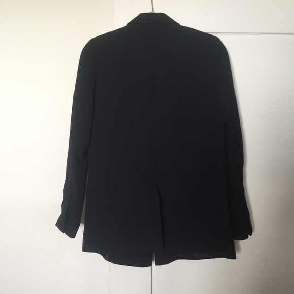 Madewell Lycee Drapey Boyfriend Blazer in Black - Picture 9 of 13